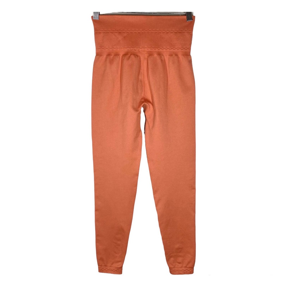 Gymshark Seamless Athletic Leggings Burnt Orange - Picture 2 of 7